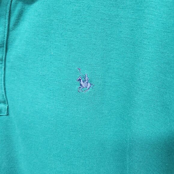 Vintage Knights Of The Round Table Polo Shirt Men's Large Green 1375 - Picture 4 of 9